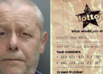 National Lottery fraudster forced to pay back cash after using fake ticket to claim £2.5m jackpot...but £1.25m still missing