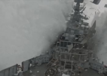 Incredible moment Nato torpedo strike tears apart decommissioned ship