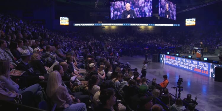 Thousands attend crusade at university where Charlie Kirk killed