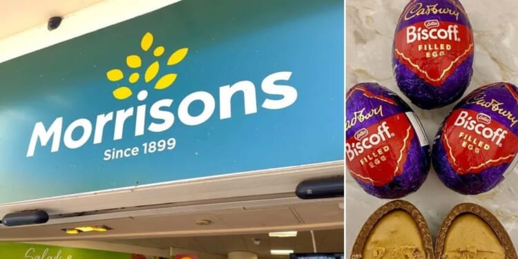 Mixed reviews from shoppers after Cadbury egg is spotted in Morrisons before Christmas