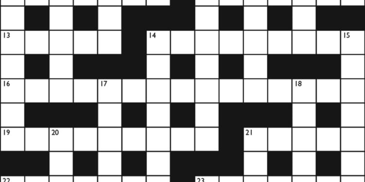 Crossword 1748