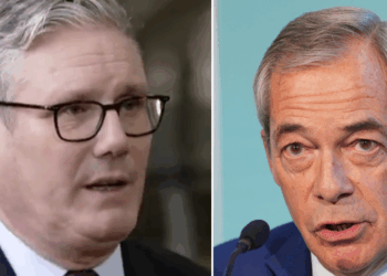 Nigel Farage is 'not fit to be prime minister' unless he tackles Russia links and racism, Keir Starmer tells GB News