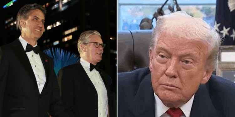 US president blasts Keir Starmer and Ed Miliband's 'out of control energy problems' in damning blow to Labour