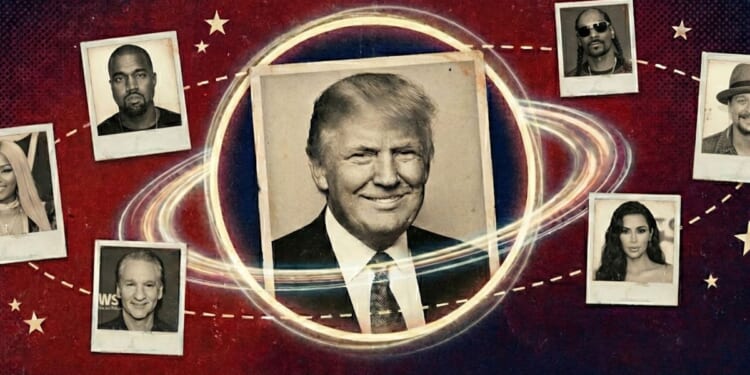 The Strange Celebrity Universe Orbiting Donald Trump