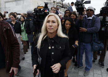 Marjorie Taylor Greene announces resignation after Trump spat