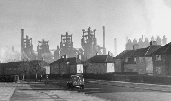 Corby steel works 