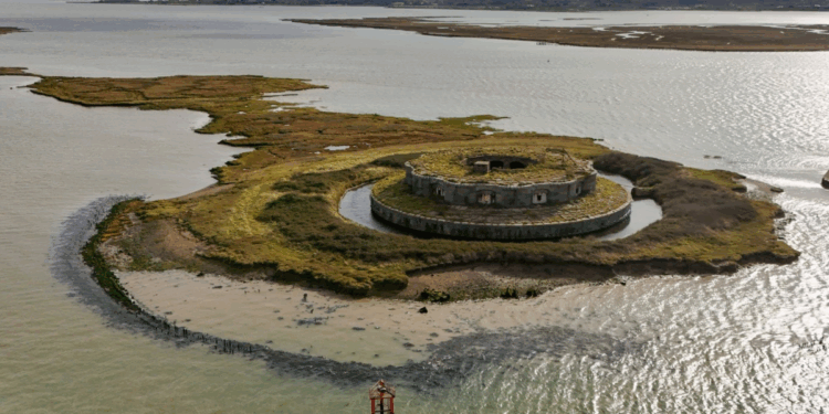 Fort Darnet goes on market for £50k... but you'll need boat journey to get there