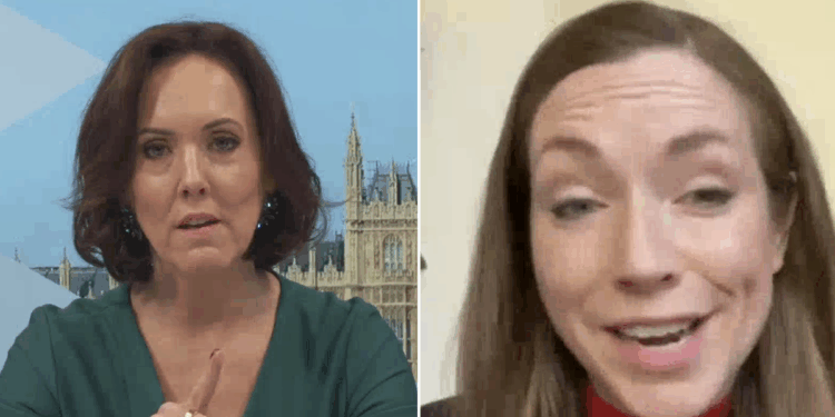 Watch Camilla Tominey halt Labour MP amid tense clash over unemployment