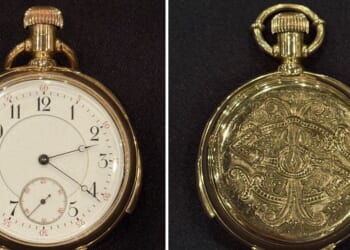 Gold pocket watch owned by man who died onboard ship sold for record-breaking £1.8million