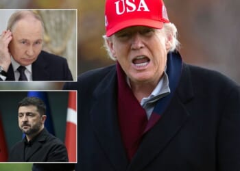 Donald Trump lashes out at Volodymyr Zelensky as European leaders hold Ukraine talks