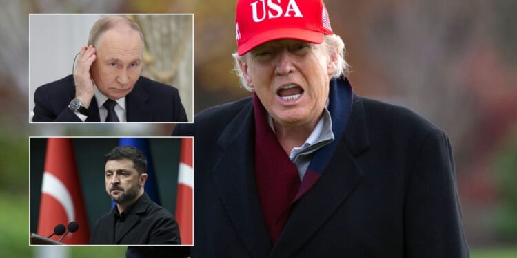 Donald Trump lashes out at Volodymyr Zelensky as European leaders hold Ukraine talks