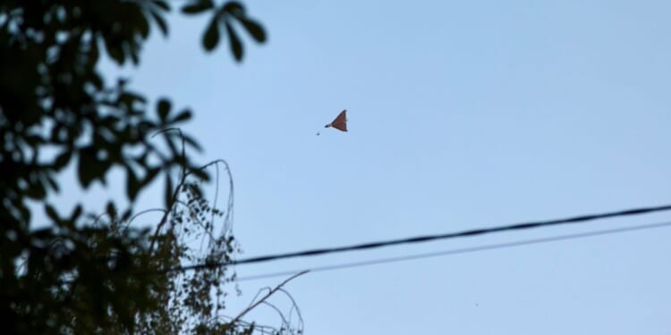 Emergency alert issued in Nato nation after Russian drones hurtle into airspace