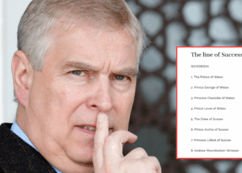 Prince Andrew renamed on line of succession as Duke of York title finally removed