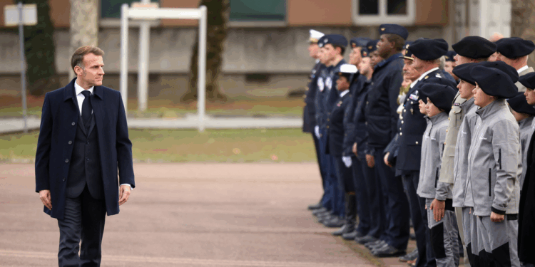 Emmanuel Macron calls up youths to military after his top general tells France to 'accept losing your children'