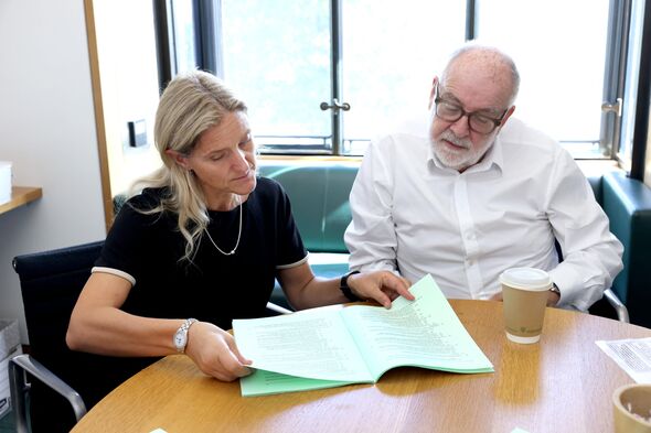 Kim Leadbeater and Charlie Falconer