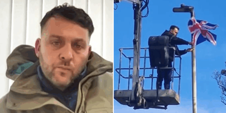 Flag row:Yorkshire patriot slapped with £2,300 fine for hoisting Union Jacks around town