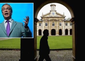 Cambridge University cosies up to Nigel Farage 'to get ready for a Reform government'