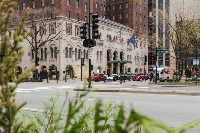Michigan Avenue in Chicago.