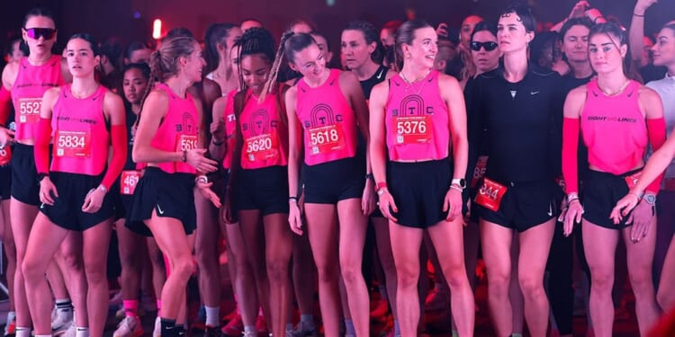 'Why are they here?' Nike lets men compete in 'women's only' running event