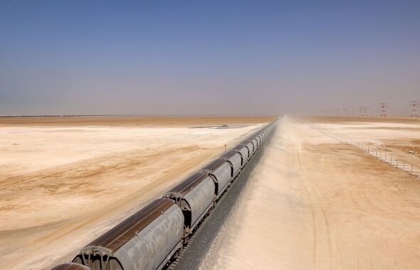 TOPSHOT-UAE-ECONOMY-TRANSPORT-TRAIN TOPSHOT-UAE-ECONOMY-TRANSPORT-TRAIN