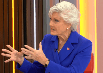 Angela Rippon honours animals who ‘saved lives’ in war at Hyde Park memorial