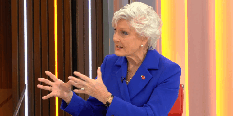 Angela Rippon honours animals who ‘saved lives’ in war at Hyde Park memorial