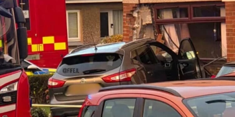 Car smashes into house in UK town as emergency services rush to scene | UK | News