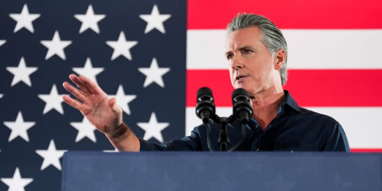 DOJ Sues to Block Newsom’s Congressional Map