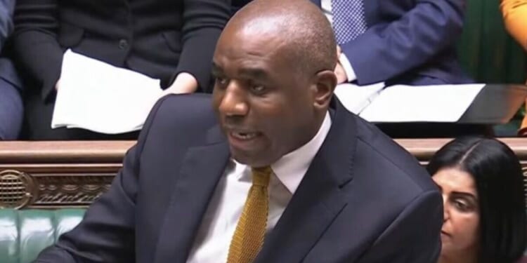 David Lammy blasted for not wearing poppy at PMQs – 'disrespectful' | Politics | News