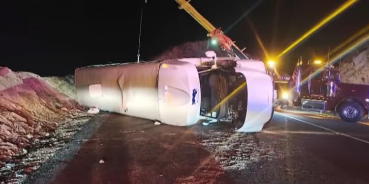 Dozens injured as bus carrying church group overturns