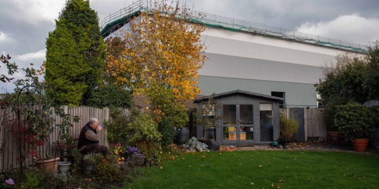 Fury in UK town as 'monster' 18m-high mega-shed towers over homes | UK | News