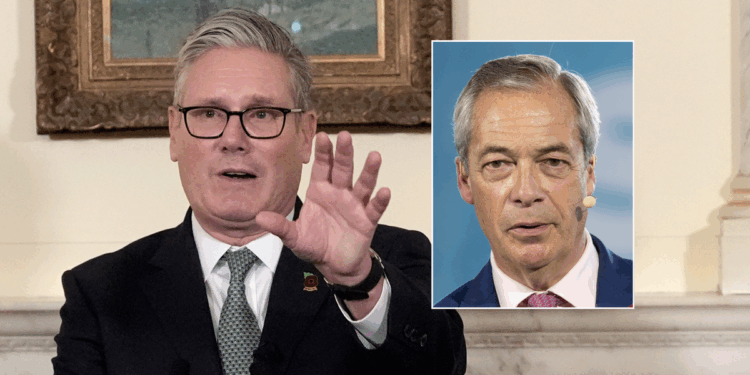 Half of Labour voters are now revolting against Keir Starmer as MPs receive 'existential warning' about Nigel Farage's Reform UK