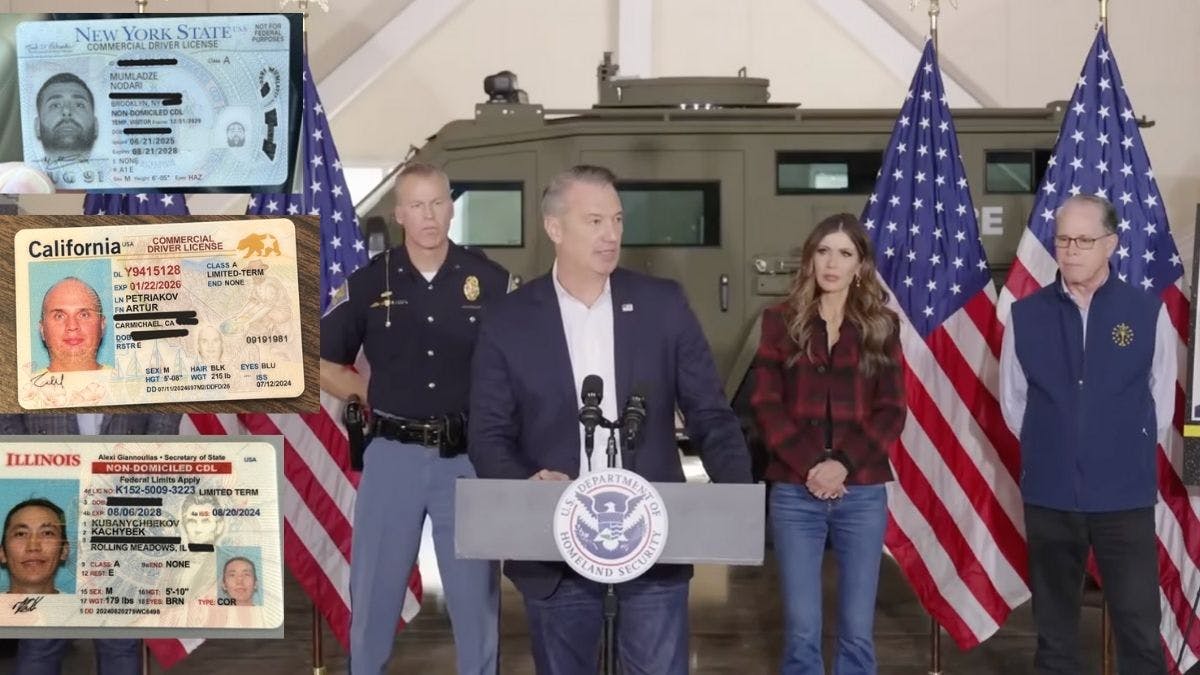 ICE Warns Of Potential Terrorist Attack After Catching Dozens Of Illegal Immigrant Trucker Drivers