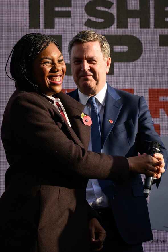 Conservative Leader Kemi Badenoch And Shadow Chancellor Mel Stride Conservative Leader Kemi Badenoch And Shadow Chancellor Mel Stride
