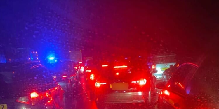 M5 traffic LIVE: Delays on motorway after huge crash as drivers get out of cars | UK | News