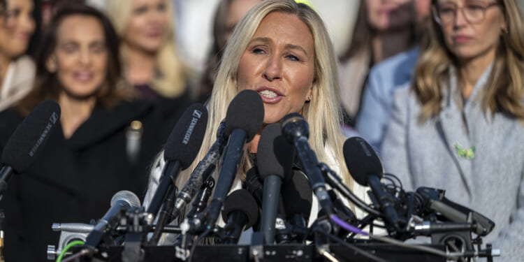 Marjorie Taylor Greene denies 2028 presidential run