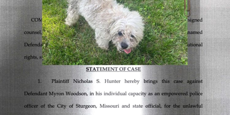 Missouri town to pay $500k to settle lawsuit over deputy shooting blind and deaf dog