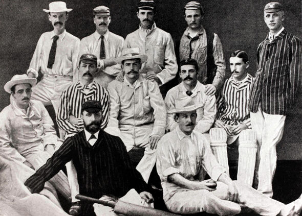 The England team for the tour of Australia in 1882-83