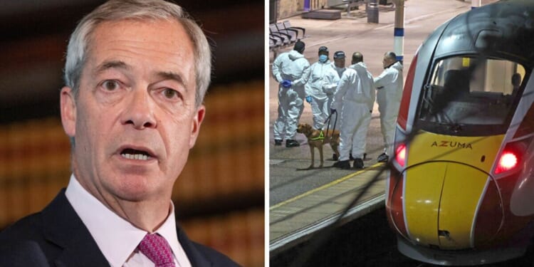 Nigel Farage issues demand as he releases statement on train stabbings | Politics | News