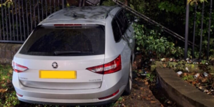 Police car rammed off road in major UK city leaves 3 cops injured | UK | News