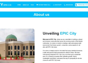 Proposed 400-acre development by Texas mosque scrubs website