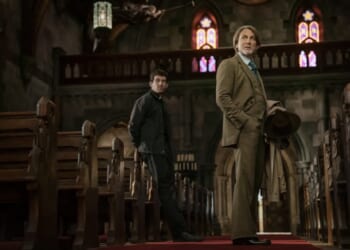 Rian Johnson says faith past shaped ‘Wake Up Dead Man'