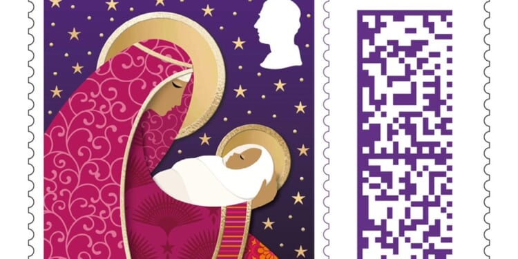 Royal Mail’s Christmas stamps feature nativity