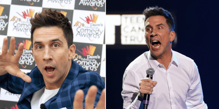 Russell Kane gives verdict on woke culture ruining comedy as he argues 'more freedom now than ever!'