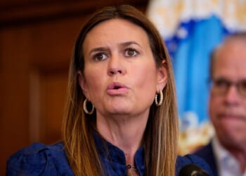 Sarah Sanders Says No Arkansas Taxes Went to Pro-DEI Group