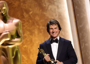 Tom Cruise Awarded First Ever Oscar, Gives Emotional Speech