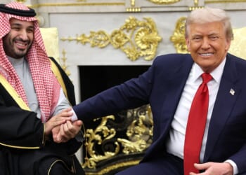 Trump Touts Manufacturing Jobs Created by Saudi Investment