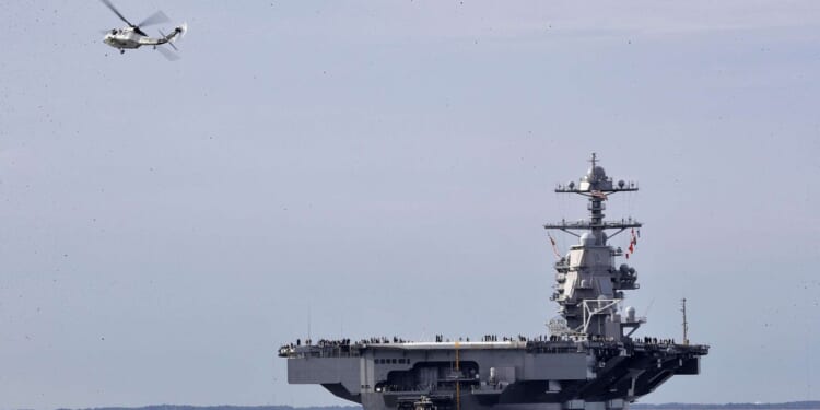 U.S. aircraft carrier's move toward Venezuela escalates tensions
