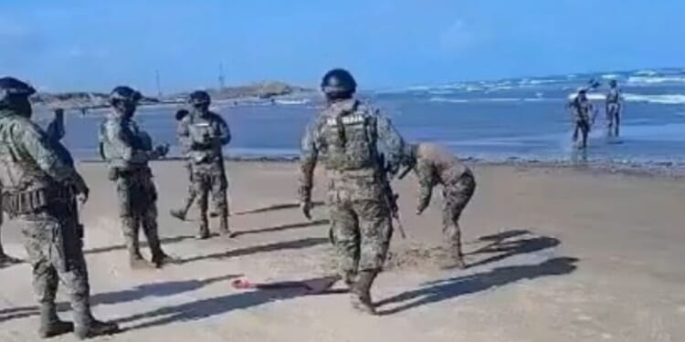 US troops storm Mexican beach after Trump's bomb threat as tensions erupt | World | News