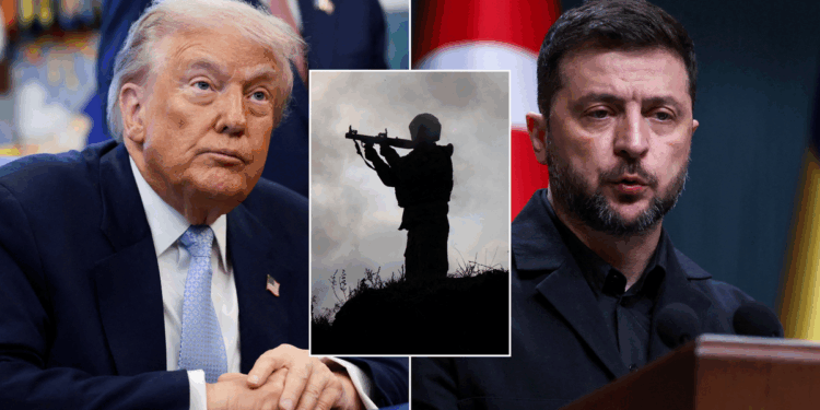 Ukraine 'forced to cut army and lease land to Russia' under a US plan to end war